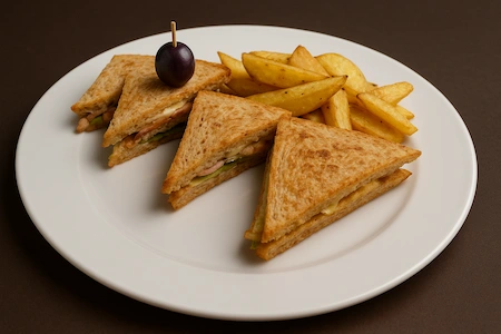 Variety of sandwiches